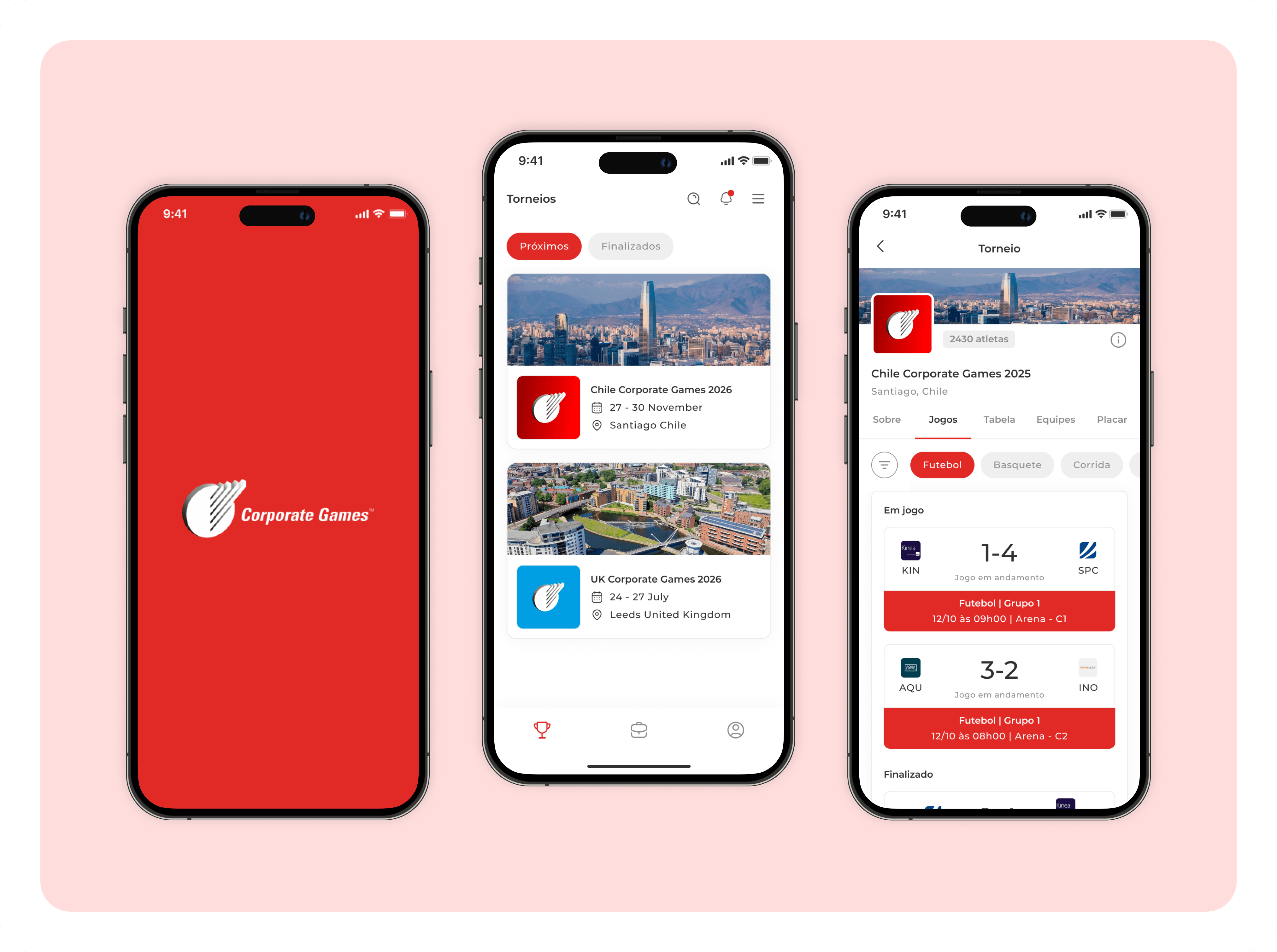 Corporate Games App